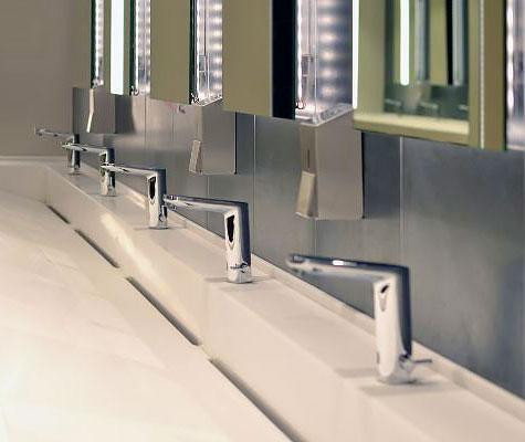 Why Are Commercial Bathroom Faucets So Short?