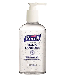 Purell Advanced Gel Hand Sanitizer, 8 oz - Case of 12