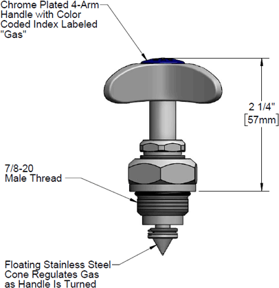 T&S Brass (110A) Spindle Assembly for BL-4500-01 Series additional product graphic