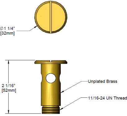 T&S Brass (006510-20) Mixing Valve Diffuser additional product graphic