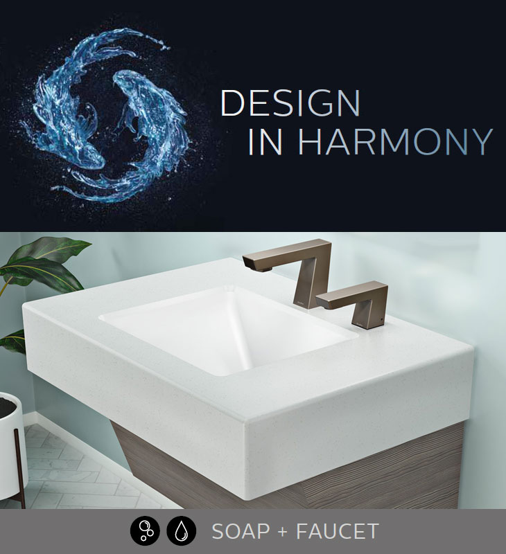Bradley Verge Design in Harmony Soap Faucet