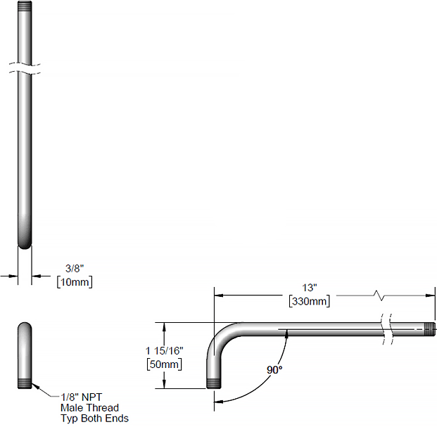 T&S Brass (001626-40) Nozzle (B-0575/B-0576/B-0577/B-0578/B-0579) additional product graphic