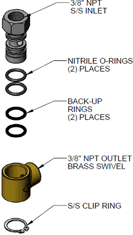 T&S Brass (5HR-2SA) Swivel Assembly For Equip 3/8in Hose Reel additional product graphic