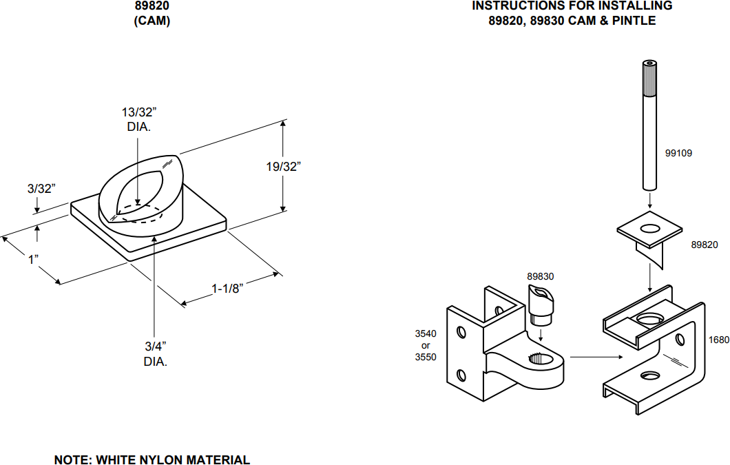 J-89820 Specification Sheet